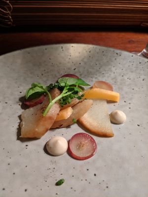 Degustation and wine pairing at Ballard's in Thornbury