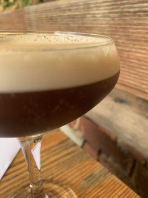 espresso martini  at Ballard's in Thornbury
