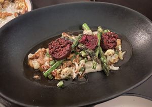 Blood pudding  at Ballard's in Thornbury