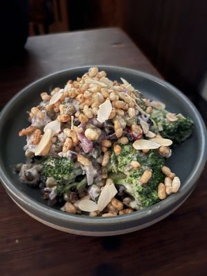 Broccoli salad  at Ballard's in Thornbury