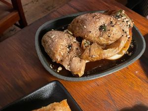 Potato skins  at Ballard's in Thornbury
