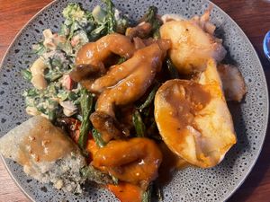 Vegan roast  at Ballard's in Thornbury