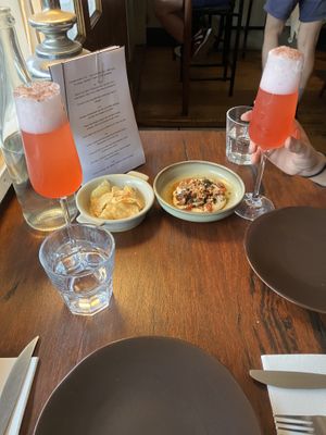 Onion dip  at Ballard's in Thornbury