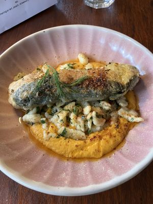 Lions mane and spaetzel??  at Ballard's in Thornbury