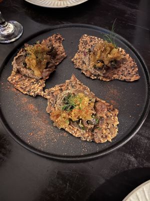 Mushrooms  at Ballard's in Thornbury