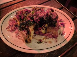 hash w/broccolini $18: pretty good at Ballard's in Thornbury