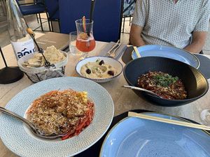 Gado Gado Salad and Asian Noodles  at Verige 65 in Kostanjica