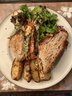 Breakfast Sandwich 😋 at Hello 123 in Montreal