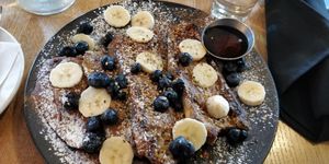 French toast at Hello 123 in Montreal