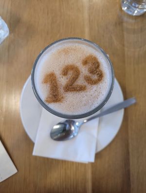 cappuccino   at Hello 123 in Montreal