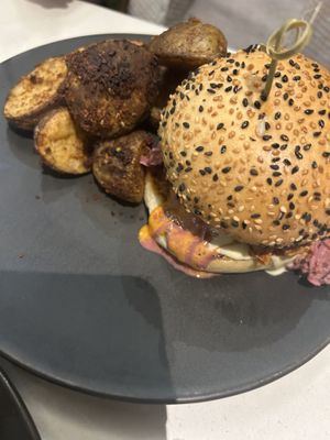 pulled pork sandwich   at Hello 123 in Montreal