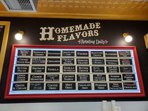 Homemade Flavors at Annapolis Ice Cream Company in Annapolis