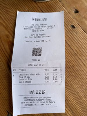 Bill at The Elska Kitchen in Aljezur