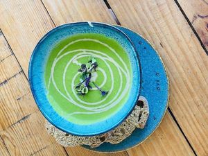 Sopa ervilhas  at The Elska Kitchen in Aljezur