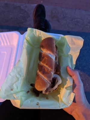 Bun on the dog was *chef's kiss* at Galaxy Rune in Seattle