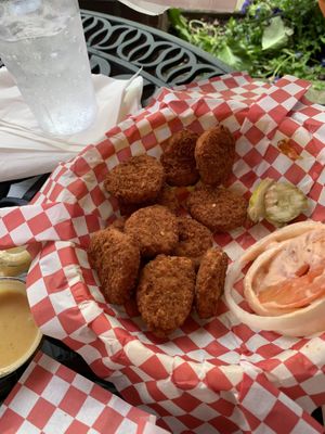 Chicken nuggets  at Galaxy Rune in Seattle