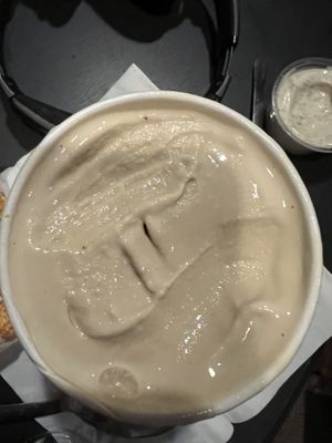 Malt shake and ranch  at Galaxy Rune in Seattle