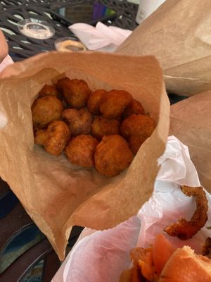 Mushroom poppers  at Galaxy Rune in Seattle