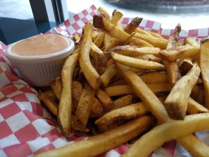 Basket of Fries at Galaxy Rune in Seattle