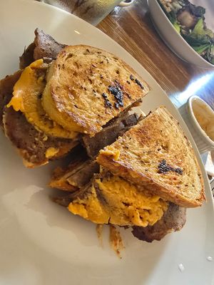 Korean Ruben at Foodhisattva in Cleveland Heights
