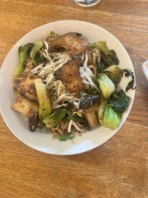 Sha Cha noodles   at Foodhisattva in Cleveland Heights