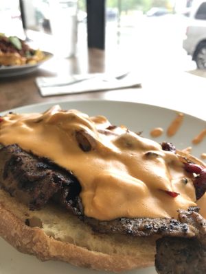 Bulgogi Cheesesteak at Foodhisattva in Cleveland Heights