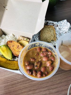 menu of the day delivery   at Vegano Vacano in Bucaramanga