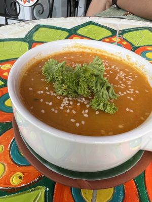 Crema de ahuyama simplemente deliciosa  at Vegano Vacano in Bucaramanga