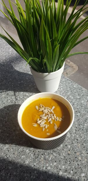 Homemade soup at miXed in Bournemouth