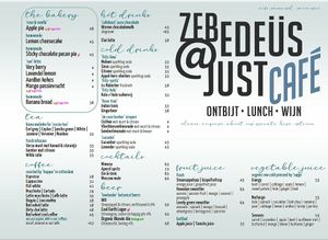 Menu1 at Zebedeus in Wassenaar