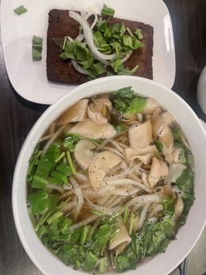 Special pho  at Hoa Dang Vegetarian Restaurant in San Jose