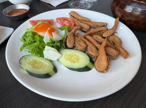 Lemongrass Fish at Hoa Dang Vegetarian Restaurant in San Jose