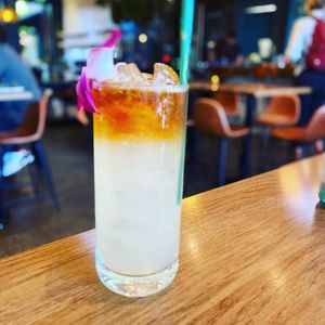 Beautiful Mai Tai  at Nic's on Beverly in Los Angeles