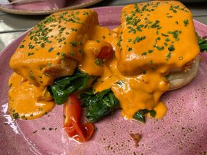 Benedict  at Nic's on Beverly in Los Angeles