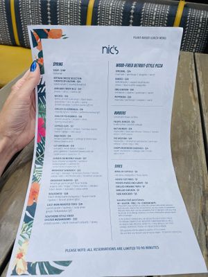   at Nic's on Beverly in Los Angeles