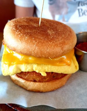 breakfast at Nic's on Beverly in Los Angeles