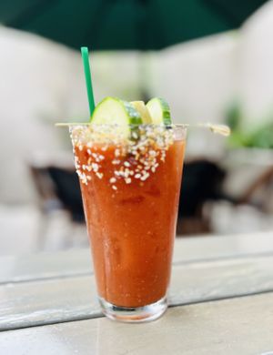 Bloody Mary   at Nic's on Beverly in Los Angeles