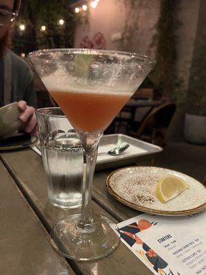 Mocktail #Veganuary at Nic's on Beverly in Los Angeles