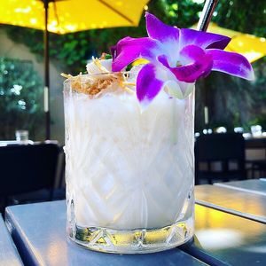 Cocktail at Nic's on Beverly in Los Angeles