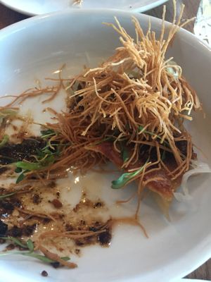 Gyoza  at Nic's on Beverly in Los Angeles