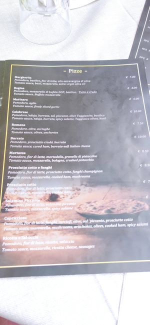  at Pizzeria Alle Scalette in Siena