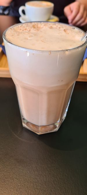 Vegan Chai latté at LIEF in Mechelen