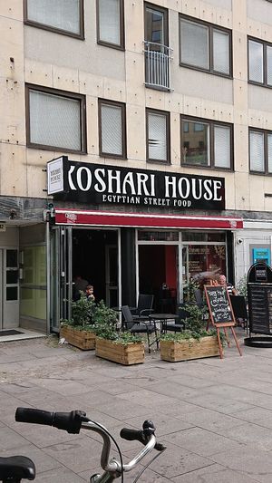 Exterior at Koshari House in Malmo