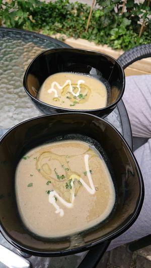 Lentil soup at Koshari House in Malmo