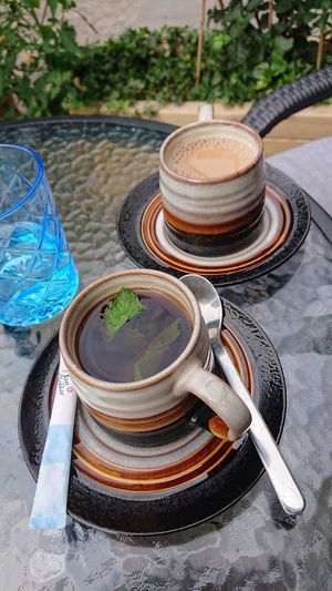 Karak Chai and Chai with mint at Koshari House in Malmo