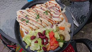 Sandwich at Koshari House in Malmo