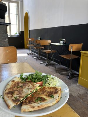 Quesadilla  at Billy Bonka in Ghent