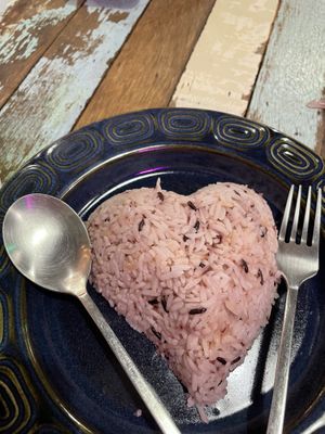 Jasmin rice  at Basil Bistro in Koh Phi Phi