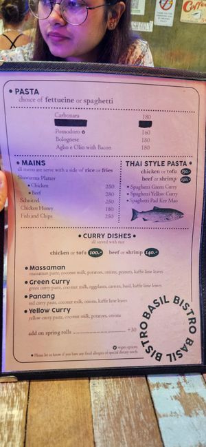  at Basil Bistro in Koh Phi Phi