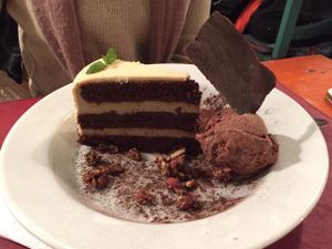 Torta vegana at Buenos Aires Verde - Gorriti in Buenos Aires